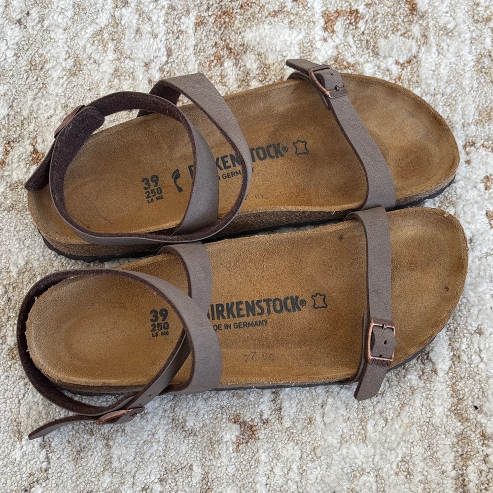 Birkenstock Brown Leather Sandals